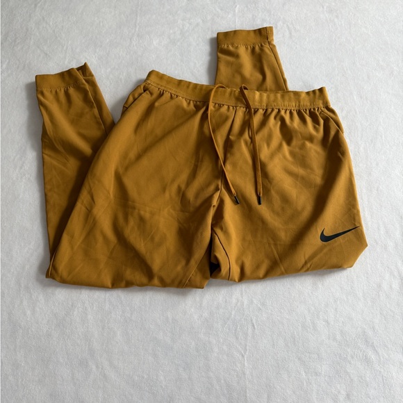 Nike Mustard Yellow Joggers - Size M - Picture 1 of 6